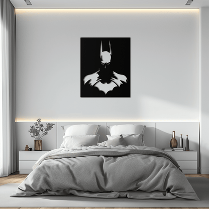 Dark Knight Metal Wall Art - Modern Steel Wall Decor - KAF034 - Tampa Home & Garden Store