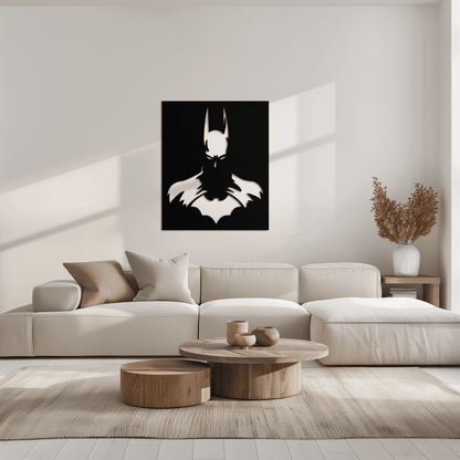 Dark Knight Metal Wall Art - Modern Steel Wall Decor - KAF034 - Tampa Home & Garden Store