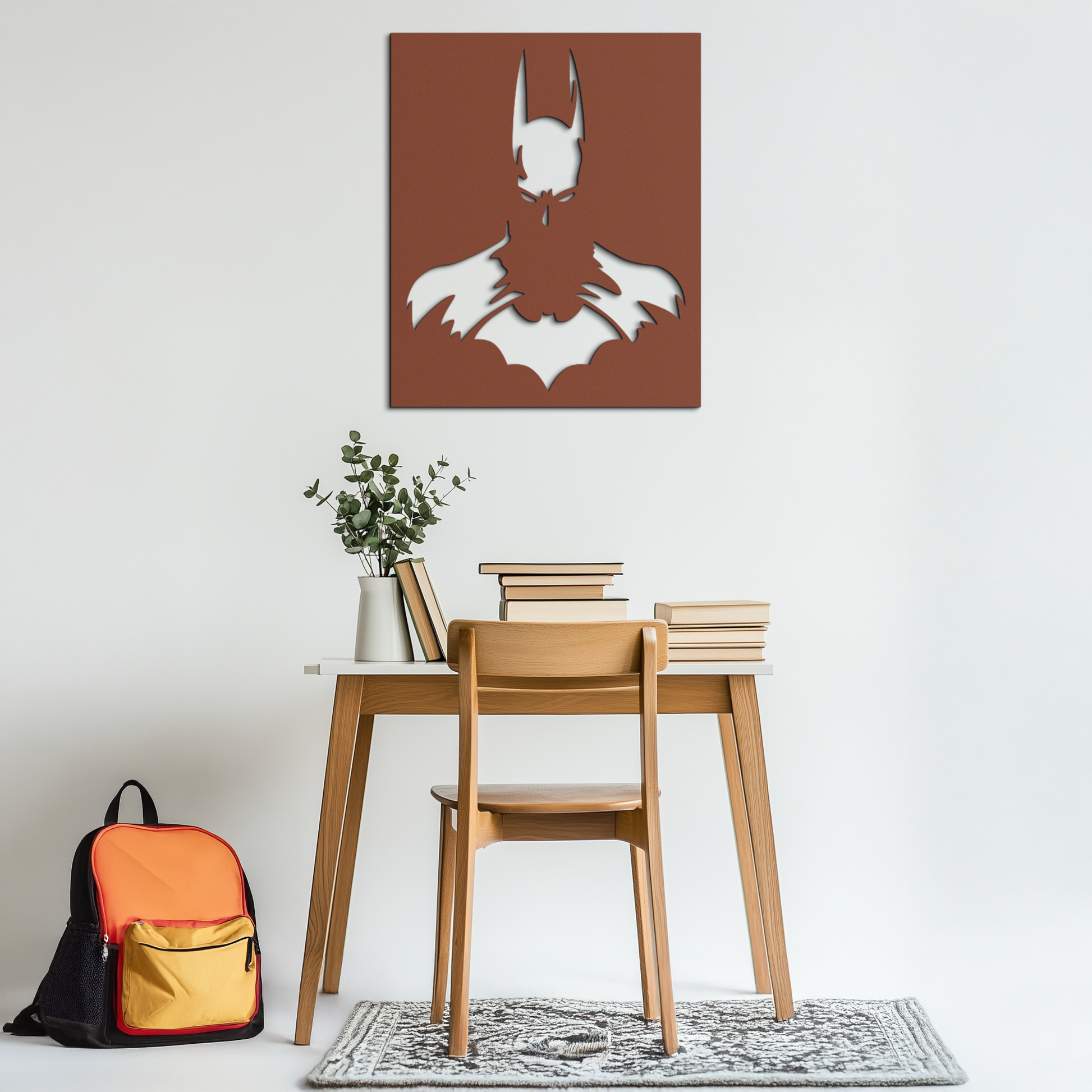 Dark Knight Metal Wall Art - Modern Steel Wall Decor - KAF034 - Tampa Home & Garden Store