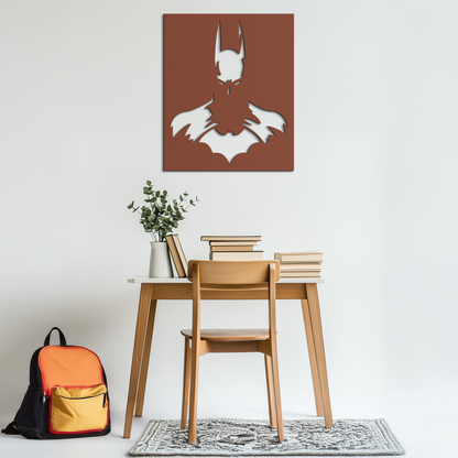 Dark Knight Metal Wall Art - Modern Steel Wall Decor - KAF034 - Tampa Home & Garden Store