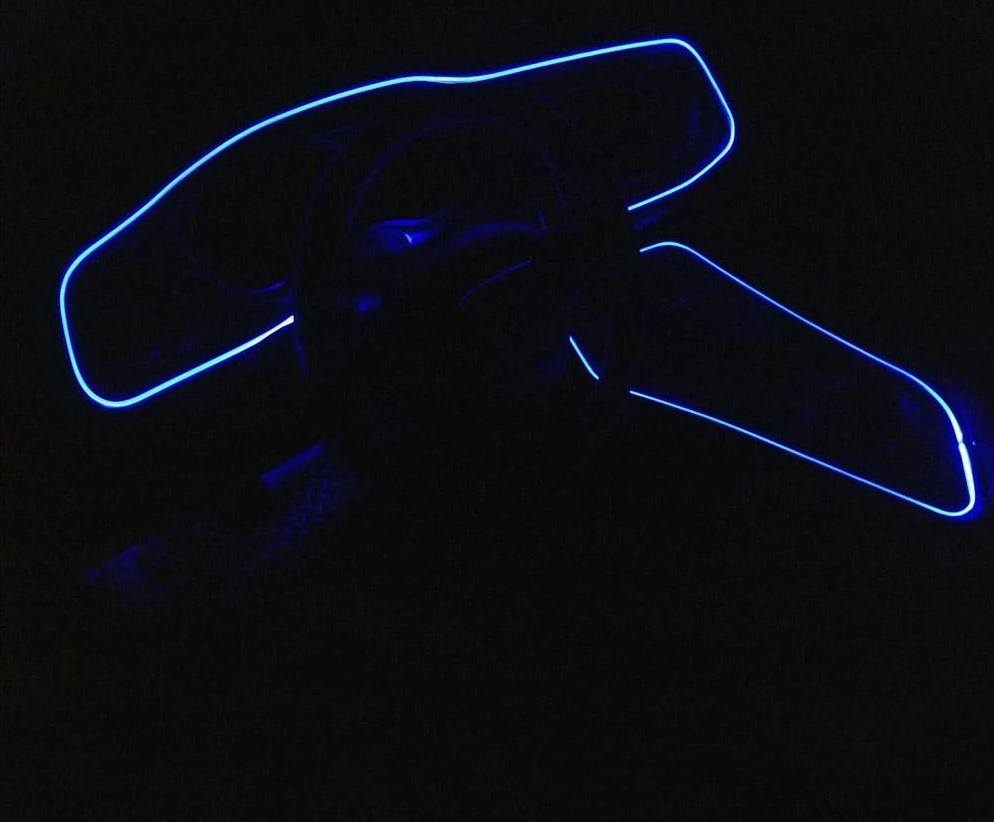 Color-Changing RGB Interior Dash Trim Ambient Lighting Kit blue LED by AutoLEDTech.com on Tampa Home & Garden Store