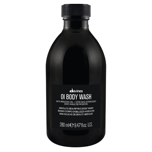 Davines OI Body Wash bottle, 280 ml, black container with white label text on Tampa Home & Garden Store