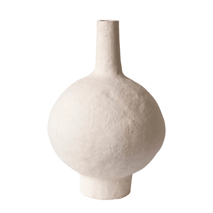 Decorative Handmade Paper Mache Vase - Tampa Home & Garden Store