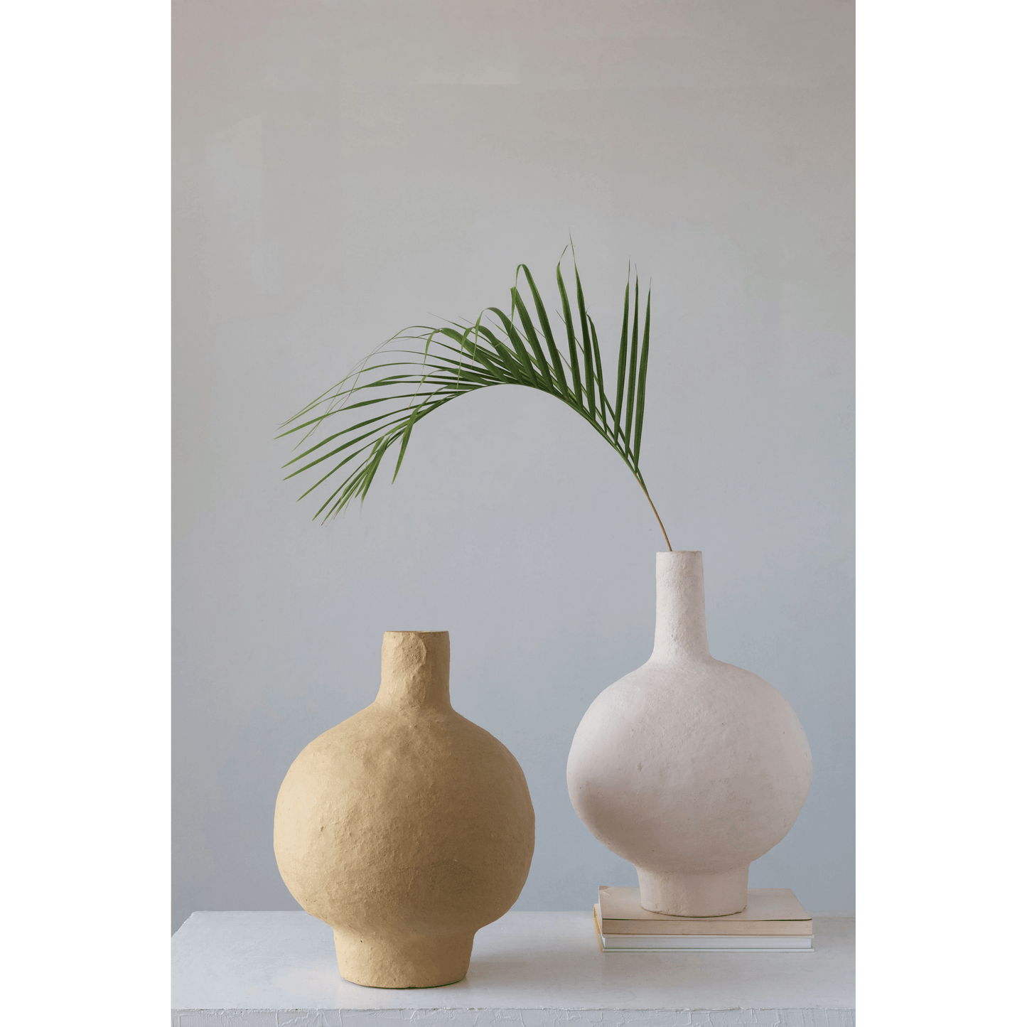 Decorative Handmade Paper Mache Vase - Tampa Home & Garden Store