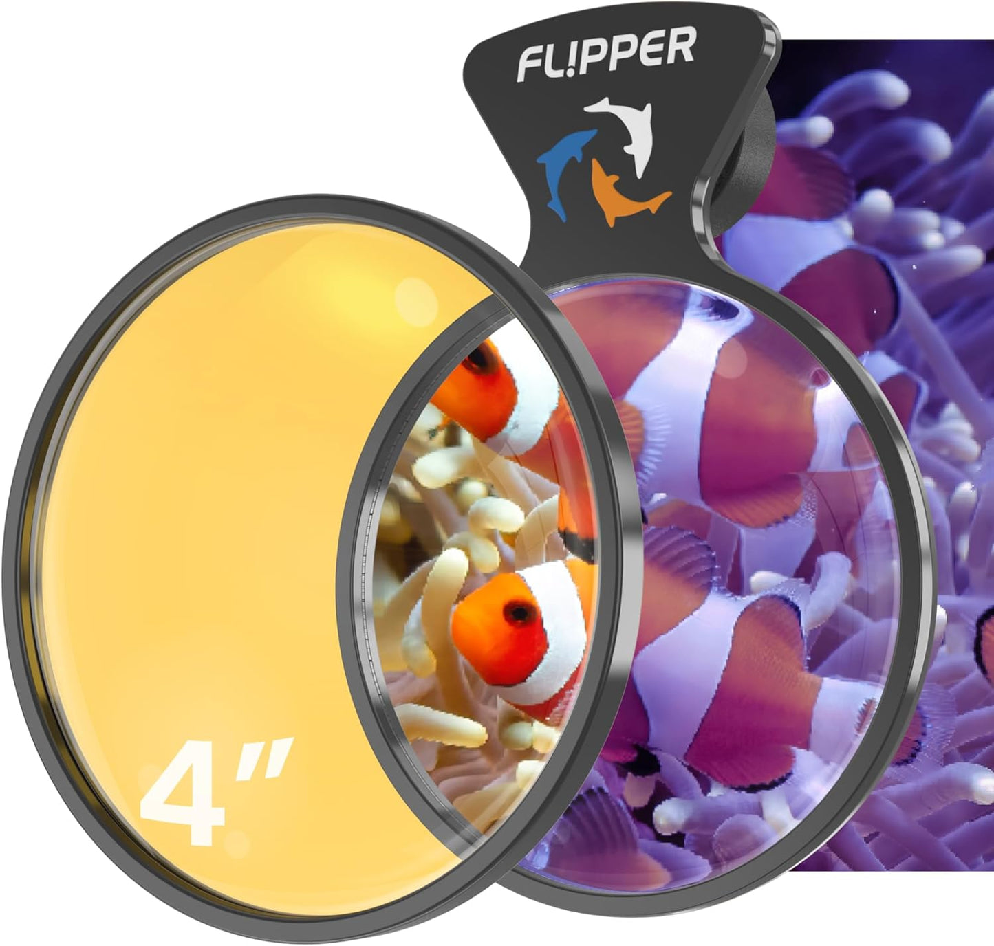 DeepSee Viewer Black 4 Inch Orange Filter