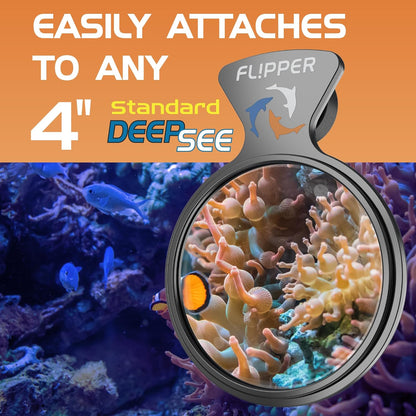 DeepSee Viewer Black 4 Inch Orange Filter