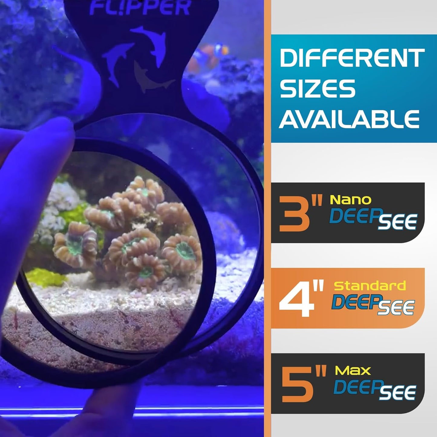 DeepSee Coral Viewer Orange Filter for Aquariums