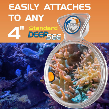 DeepSee Clear Viewer 4 Inch Orange Filter