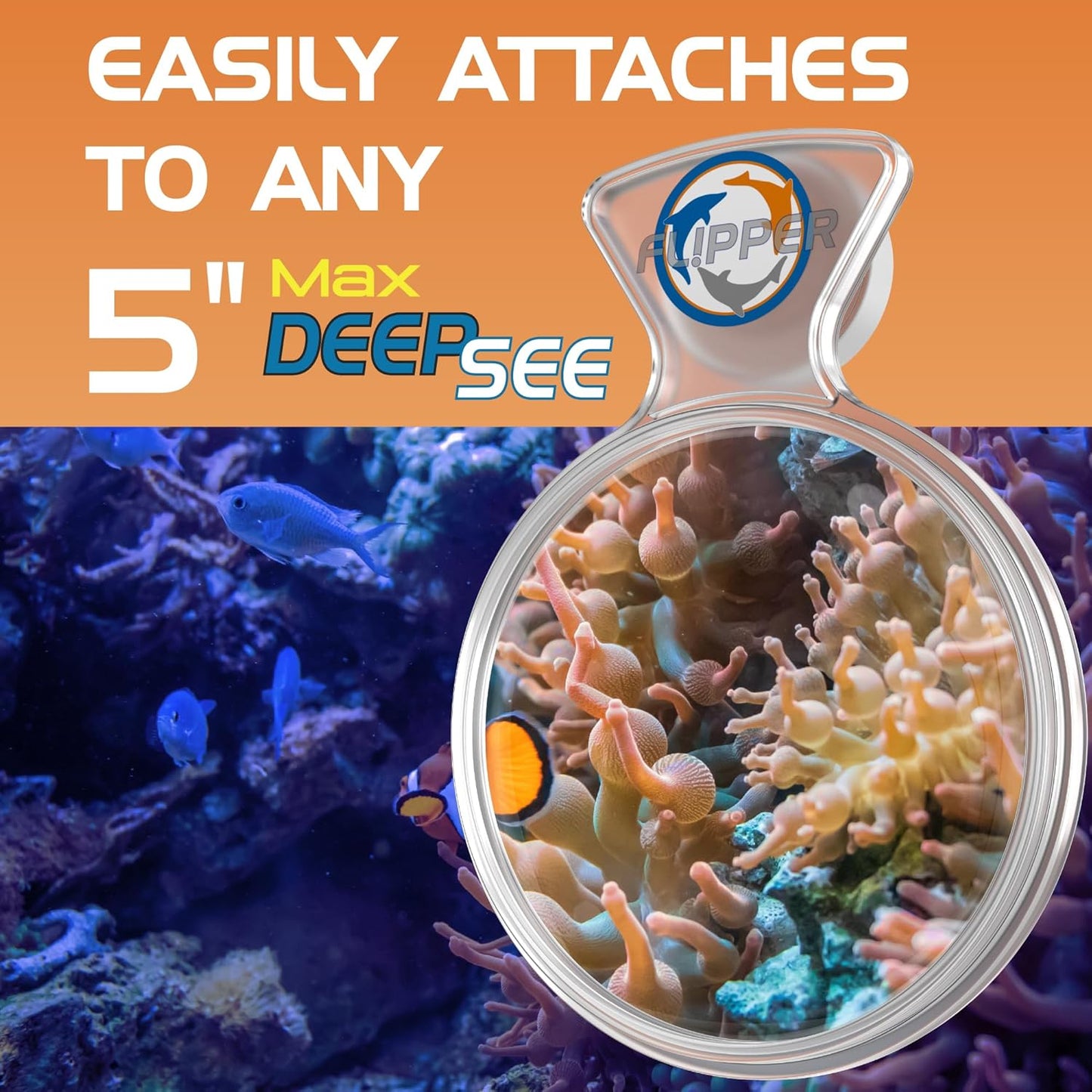DeepSee Viewer Clear Max 5 Inch Orange Filter