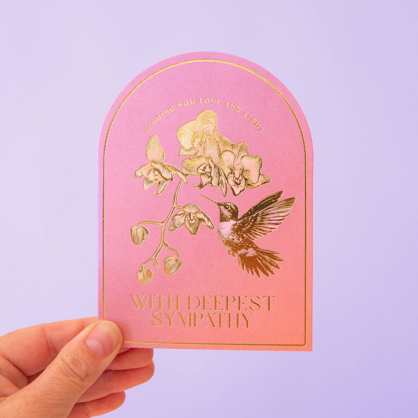 Deepest Sympathies Card | Hummingbird - Tampa Home & Garden Store