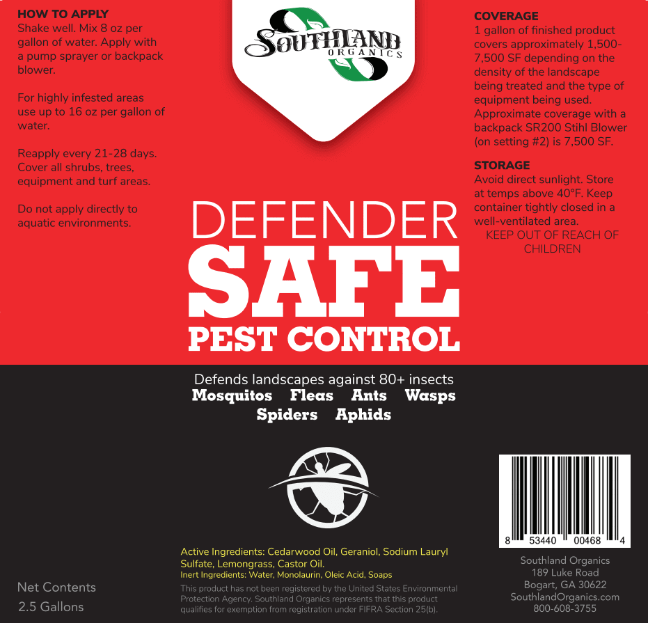 Defender | Natural Insecticide - Tampa Home & Garden Store