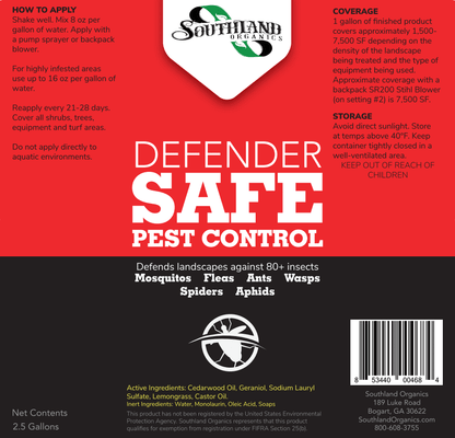 Defender | Natural Insecticide - Tampa Home & Garden Store