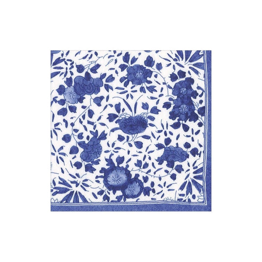 Delft Blue - Cocktail Napkin - Tampa Home & Garden Store
