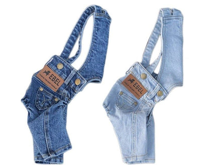 Denim Jumpsuit for Small Pets - Tampa Home & Garden Store