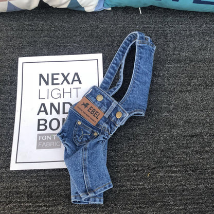 Denim Jumpsuit for Small Pets - Tampa Home & Garden Store