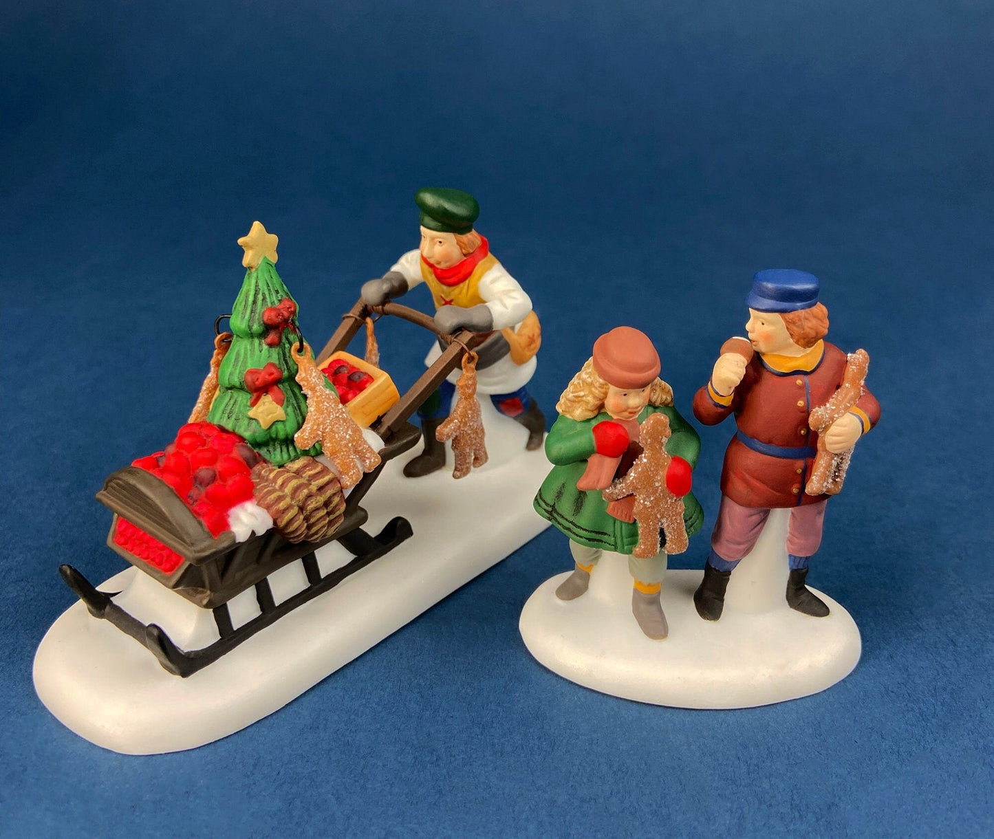 Department 56 Dickens Village Gingerbread Vendor with Kids - Tampa Home & Garden Store