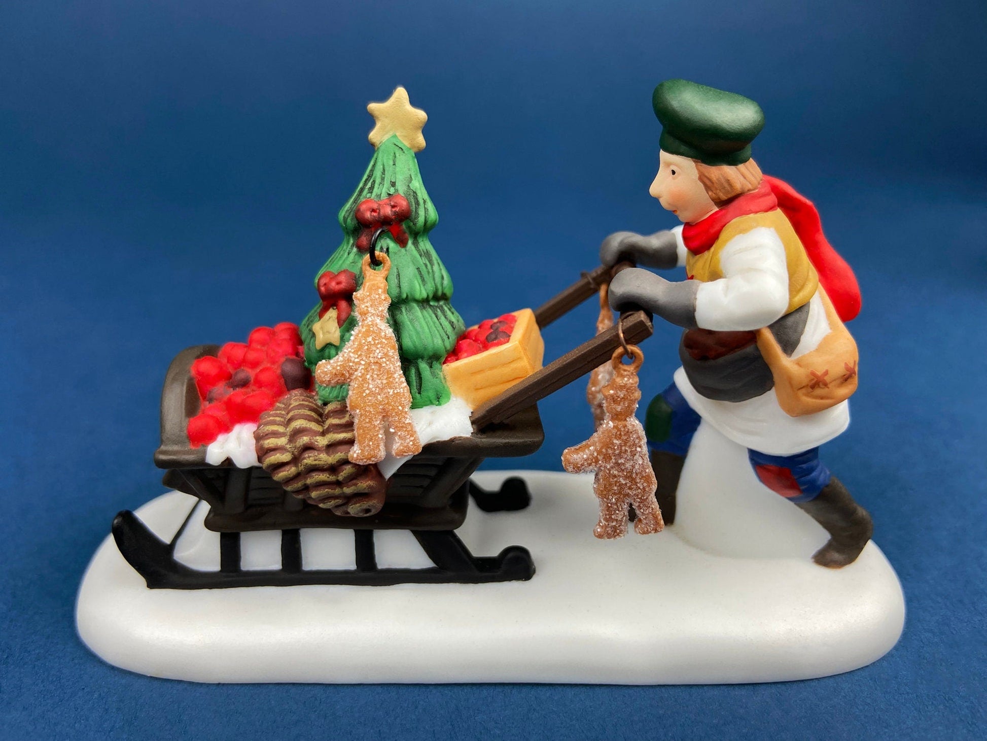Department 56 Dickens Village Gingerbread Vendor with Kids - Tampa Home & Garden Store