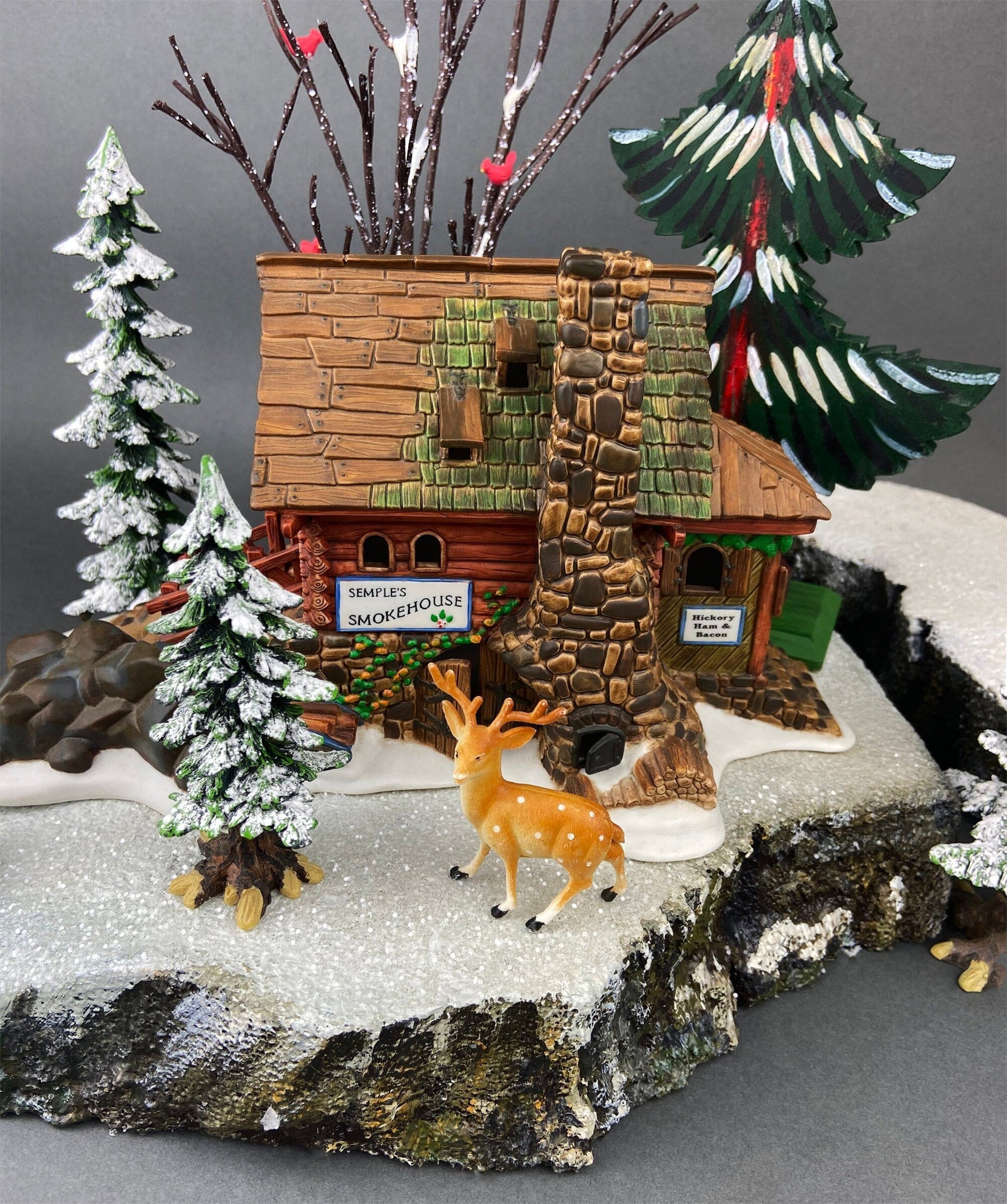 Department 56 Illuminated Christmas Village House. Faversham Lamps & Oil. Wicking, Whale Coal Oil, Glass Chimneys. Dicken's Village Series. - Tampa Home & Garden Store