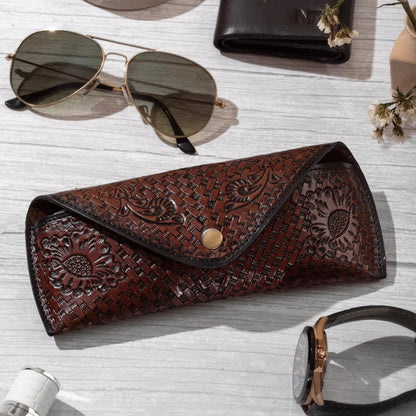 Designer Sunglasses Leather Case - Tampa Home & Garden Store