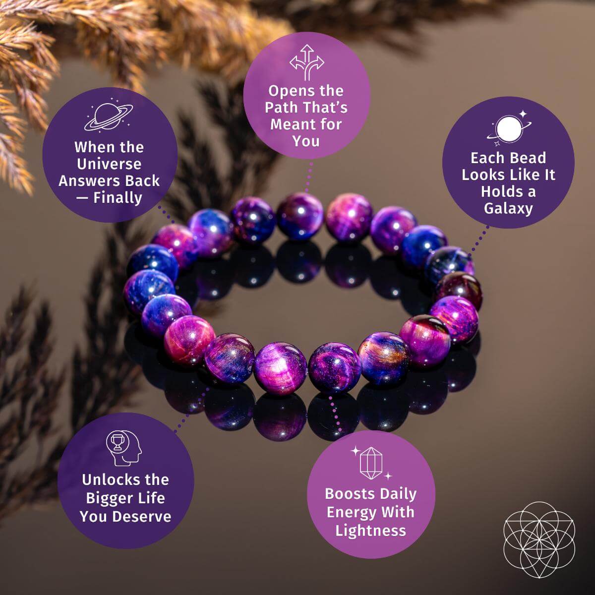Destiny Activator - All-Galaxy Tiger’s Eye Bracelet - Tampa Home & Garden Store