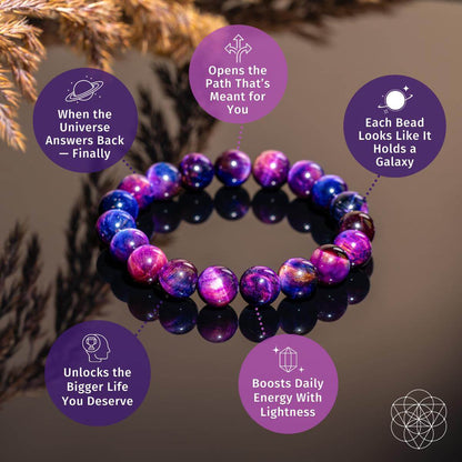 Destiny Activator - All-Galaxy Tiger’s Eye Bracelet - Tampa Home & Garden Store