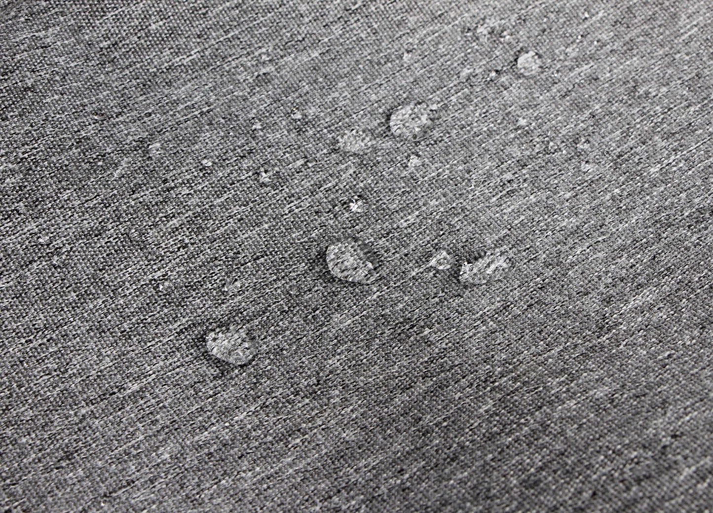 Coffee Table Cover platinum gray with water droplets Shield Outdoor Covers on Tampa Home & Garden Store