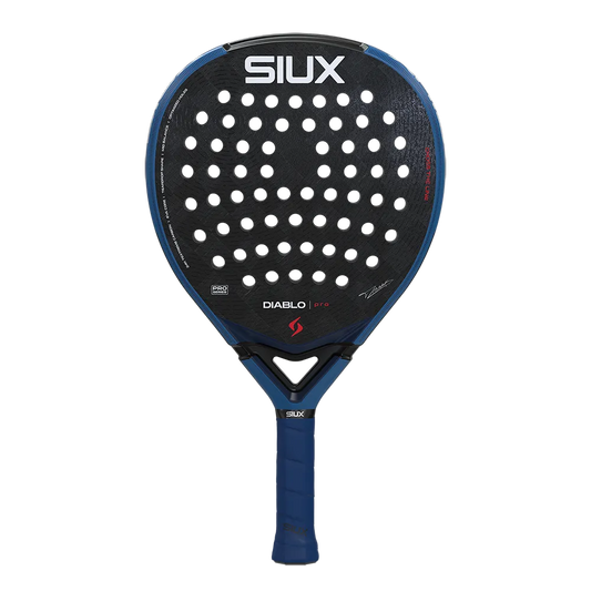Padel racket Siux Diablo Pro 2026 Royal Blue with blue grip on Tampa Home & Garden Store