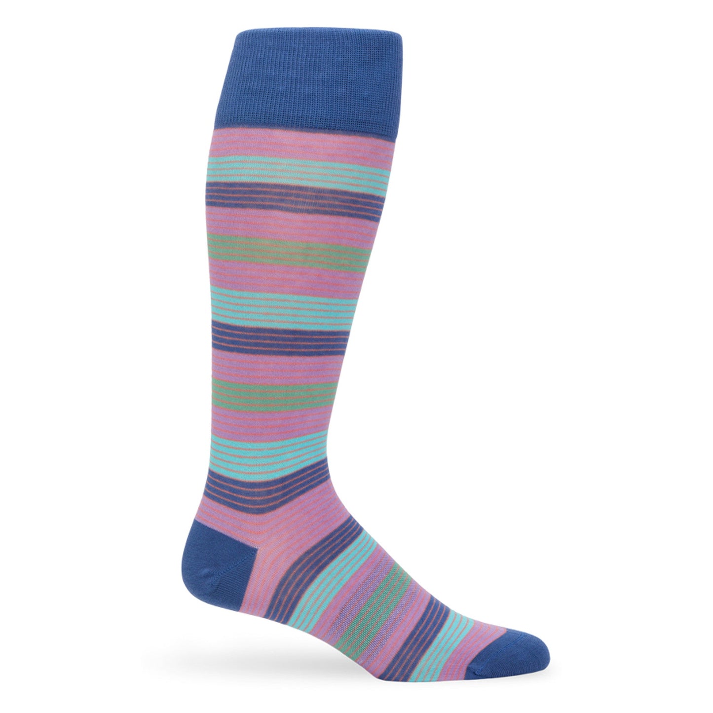 Diego Colorful Striped Dress Socks and a Pair