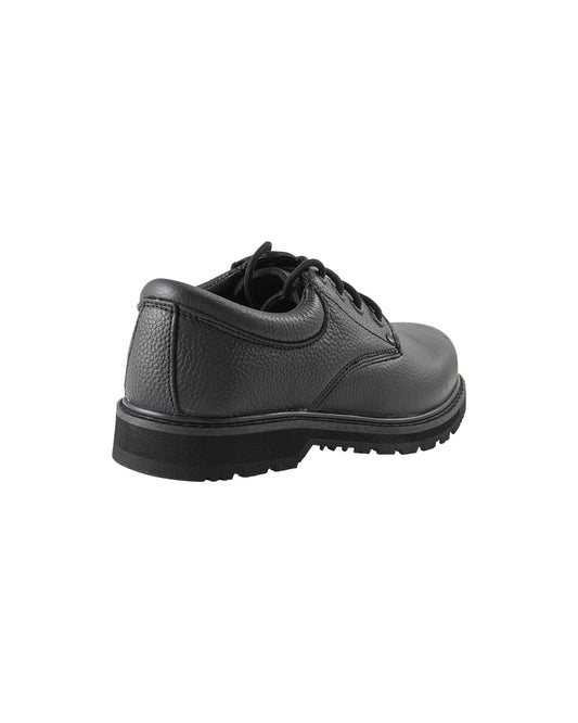 Diehard Black Oxford Slip Resistant Work Shoes [R82440] - Tampa Home & Garden Store
