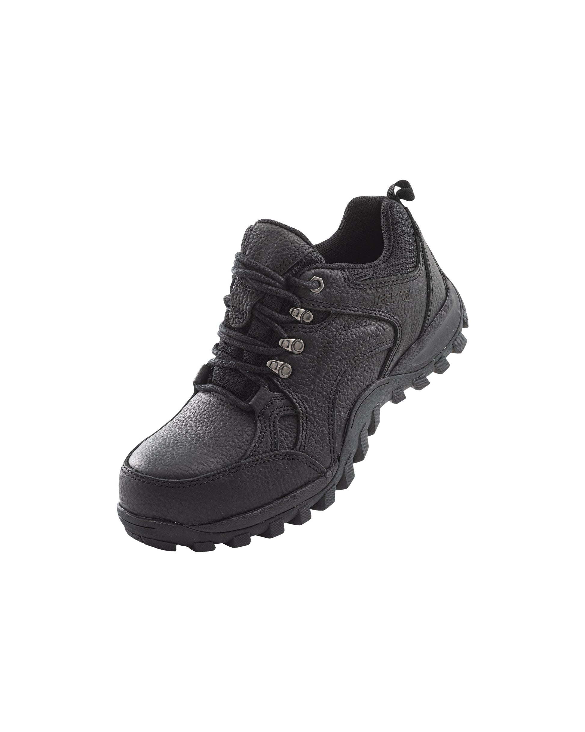 Diehard Black Tactical Steel Toe Slip-resistant Work Shoes [R82997] - Tampa Home & Garden Store