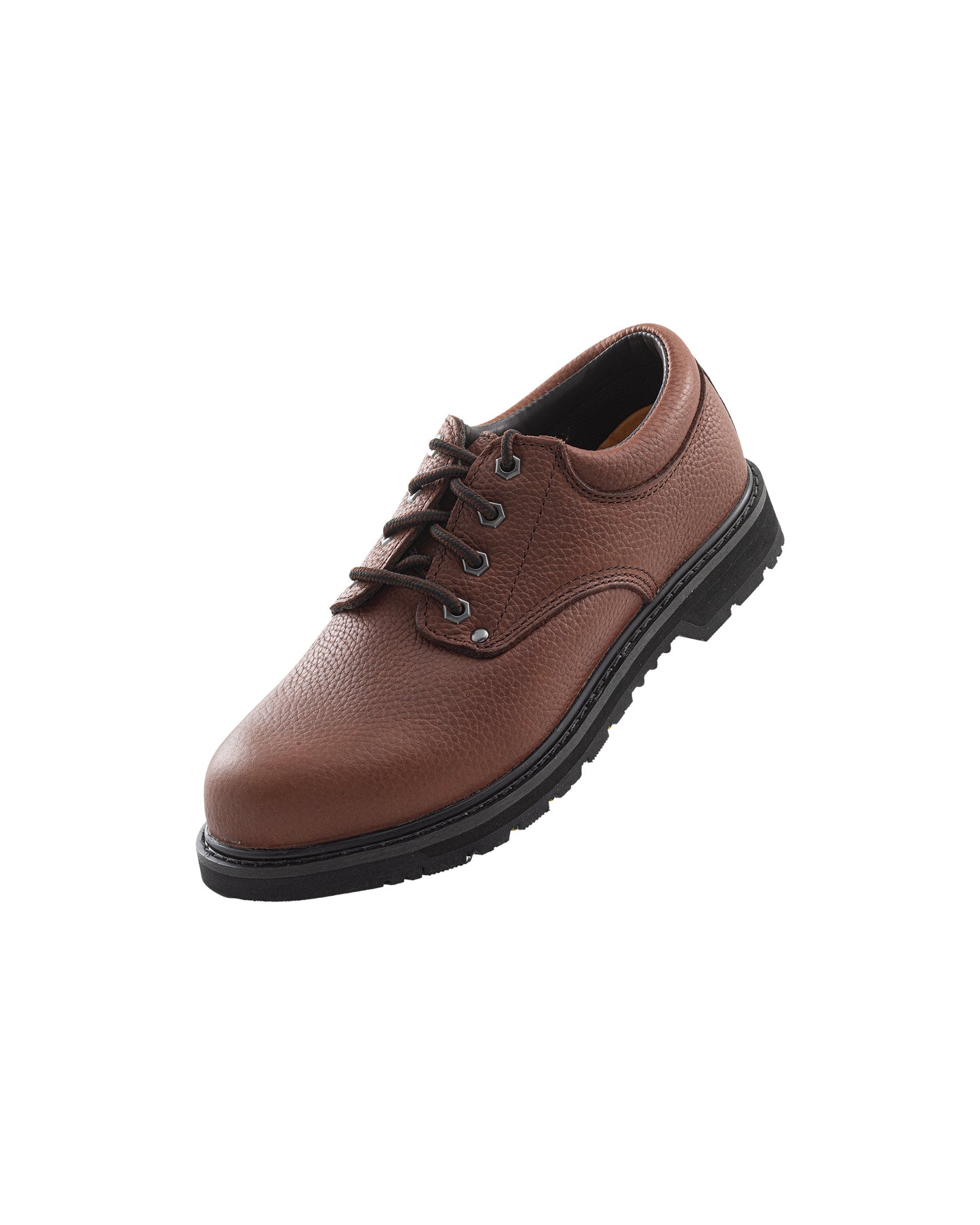 Diehard Brown Oxford Slip Resistant Work Shoes [R82442] - Tampa Home & Garden Store