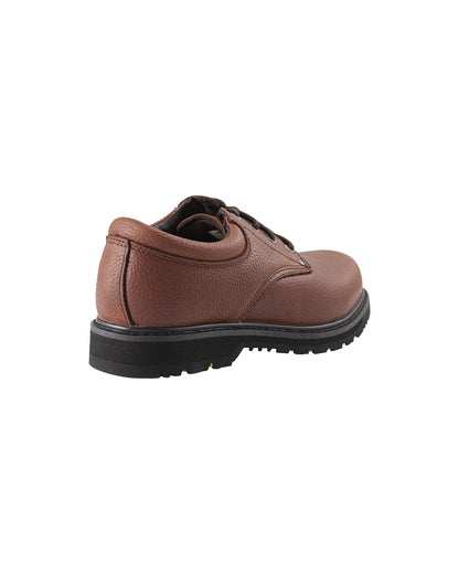 Diehard Brown Oxford Slip Resistant Work Shoes [R82442] - Tampa Home & Garden Store