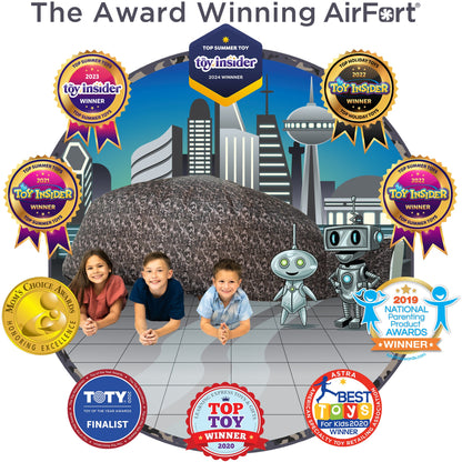 AirFort Digital Camo Inflatable Play Tent for Kids by AirFort.com camo dome with kids on Tampa Home & Garden Store