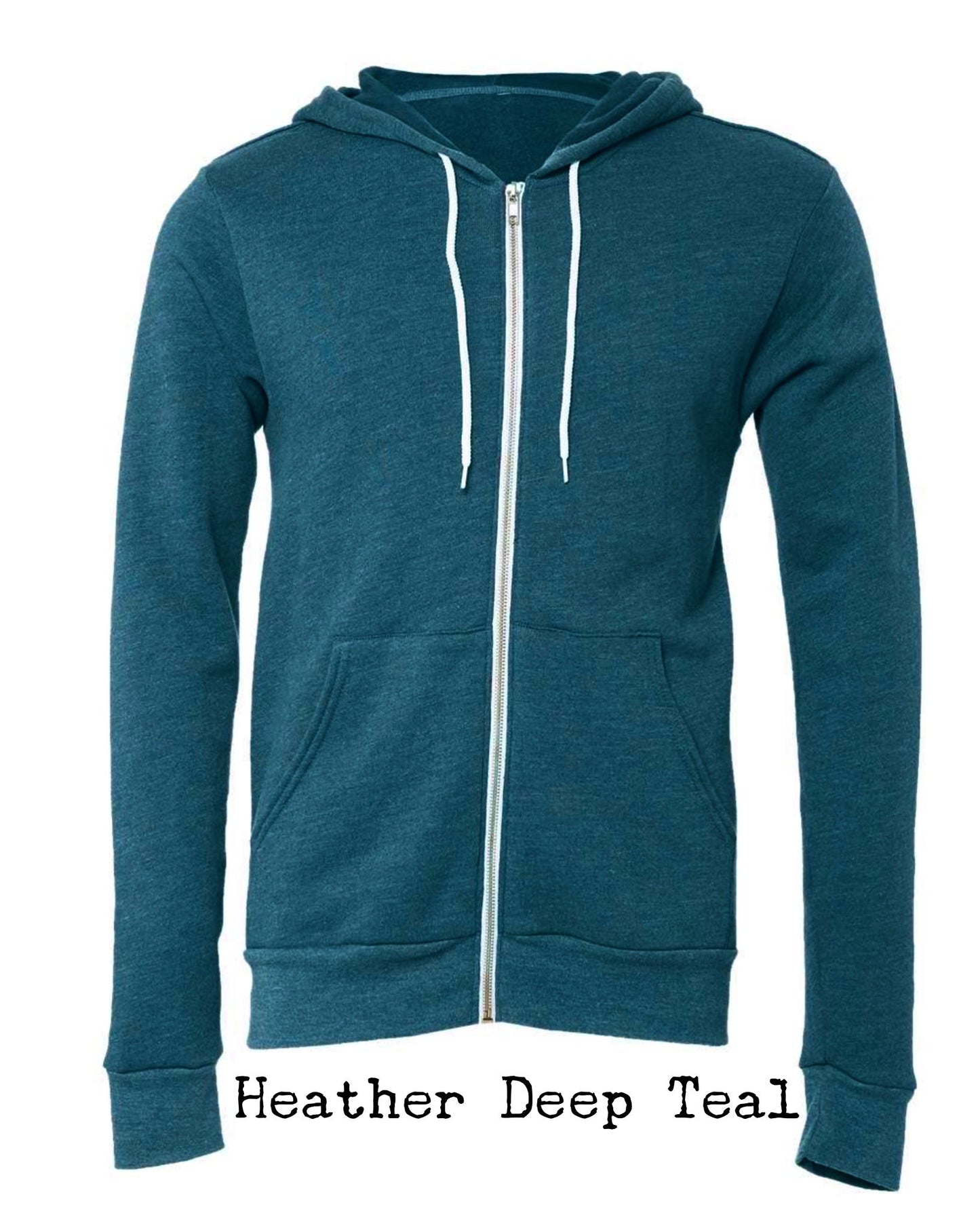 Dinna Fash Scottish Thistle Embroidered Zipper Sweatshirt Hoodie - Outlander Inspiration - Tampa Home & Garden Store