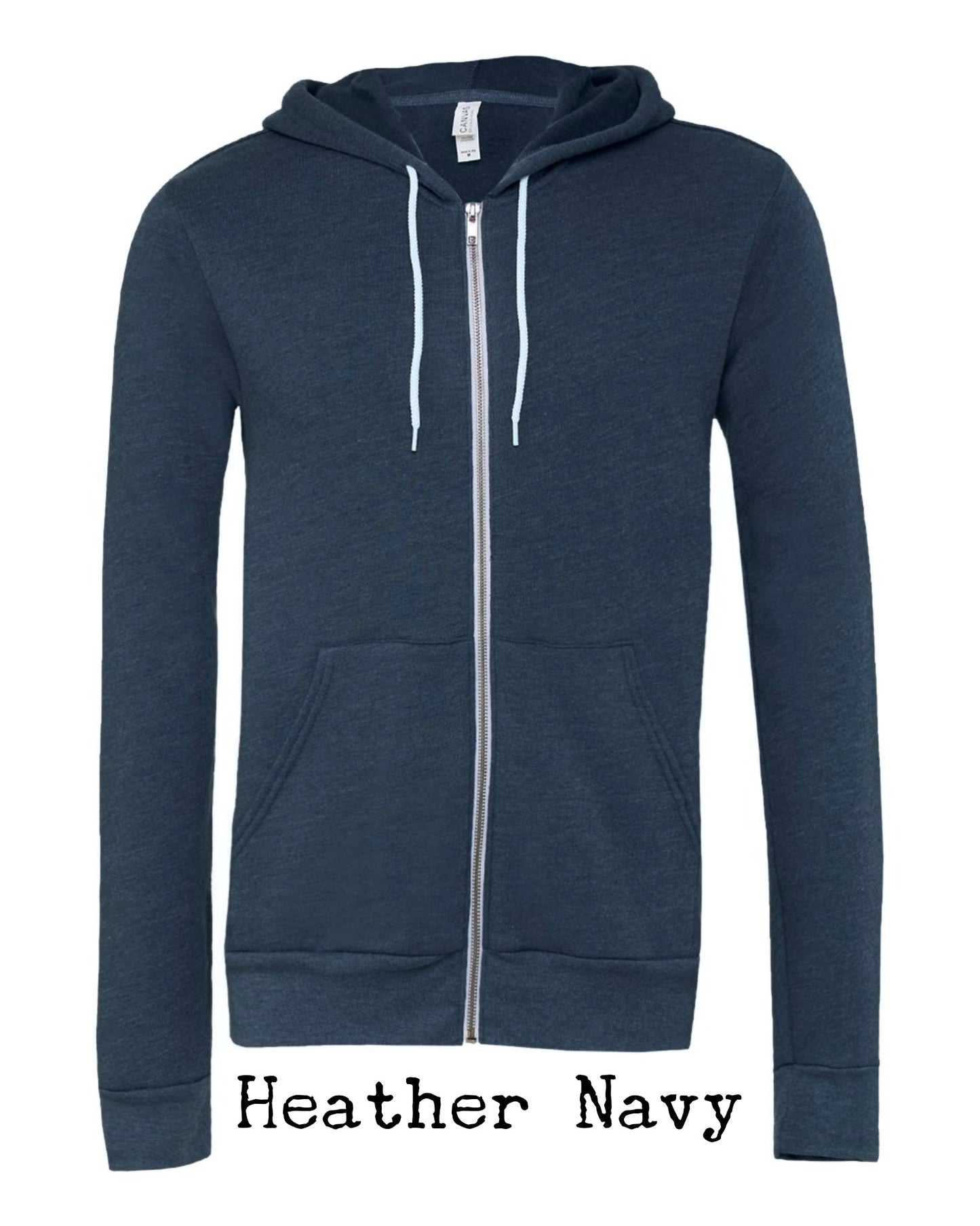 Dinna Fash Scottish Thistle Embroidered Zipper Sweatshirt Hoodie - Outlander Inspiration - Tampa Home & Garden Store