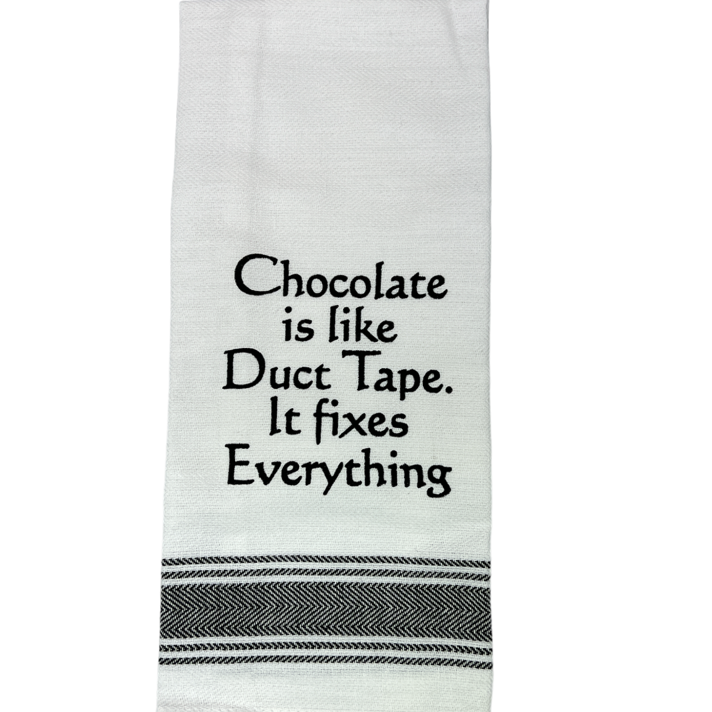 Dish Towel - Chocolate Fixes Everything - Tampa Home & Garden Store