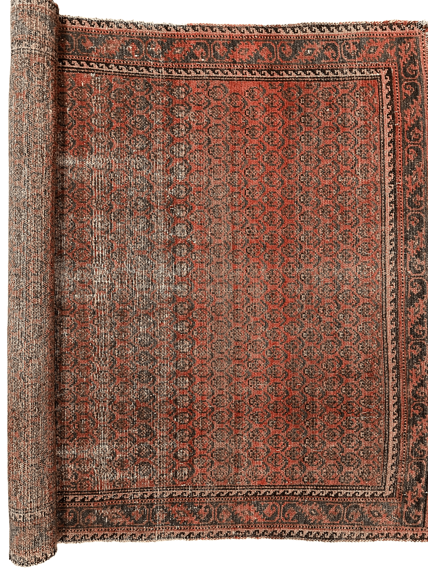 Distressed Persian Paisley Rug 3’8” x 5’2” - Tampa Home & Garden Store