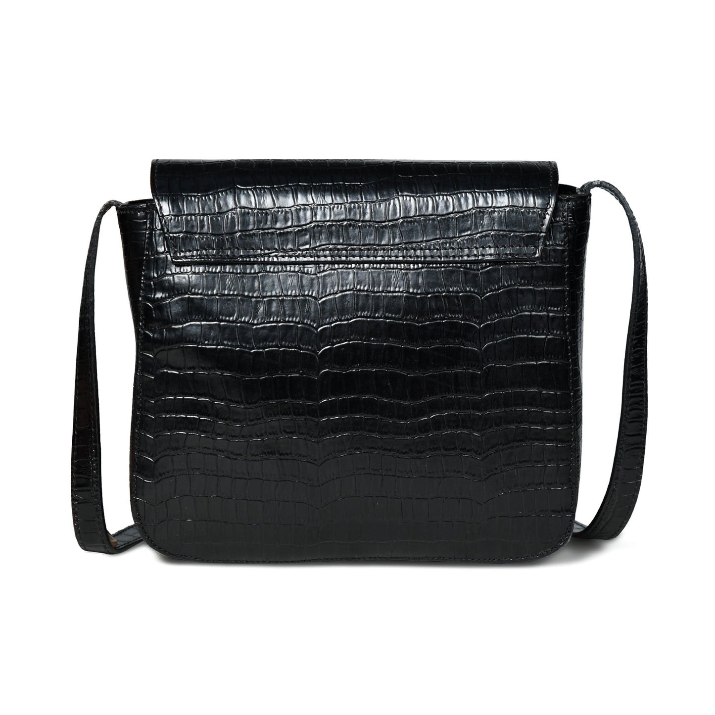Diva Black Croco Sling Bag - Tampa Home & Garden Store