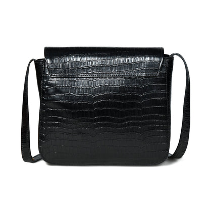 Diva Black Croco Sling Bag - Tampa Home & Garden Store
