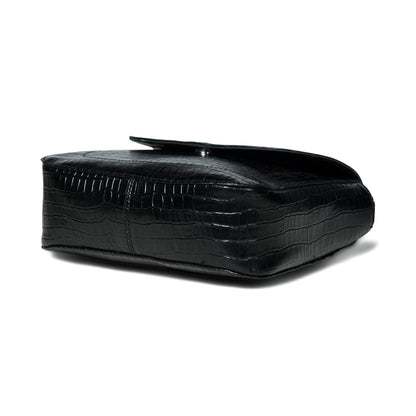 Diva Black Croco Sling Bag - Tampa Home & Garden Store