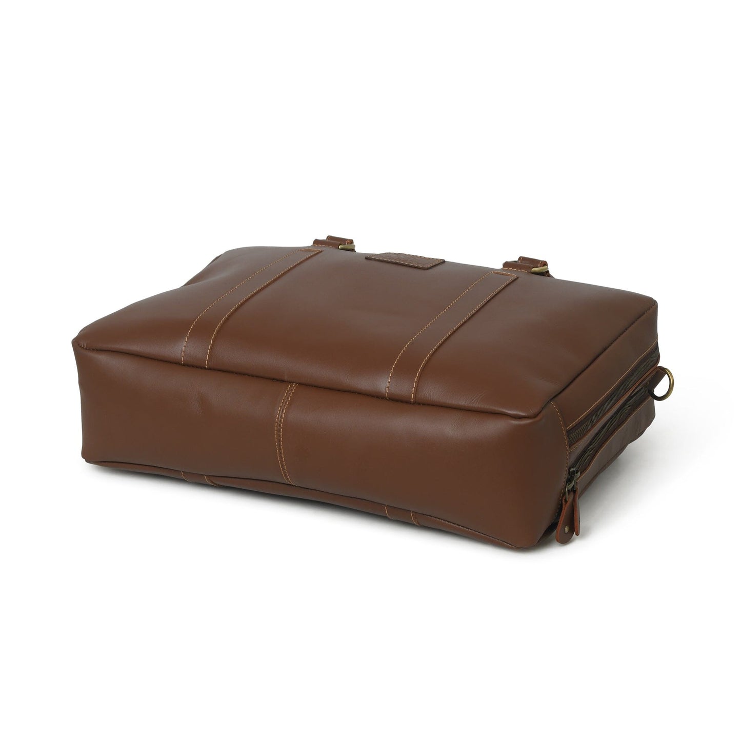 Dixon Brown Buffalo Leather Laptop Office Briefcase - Tampa Home & Garden Store