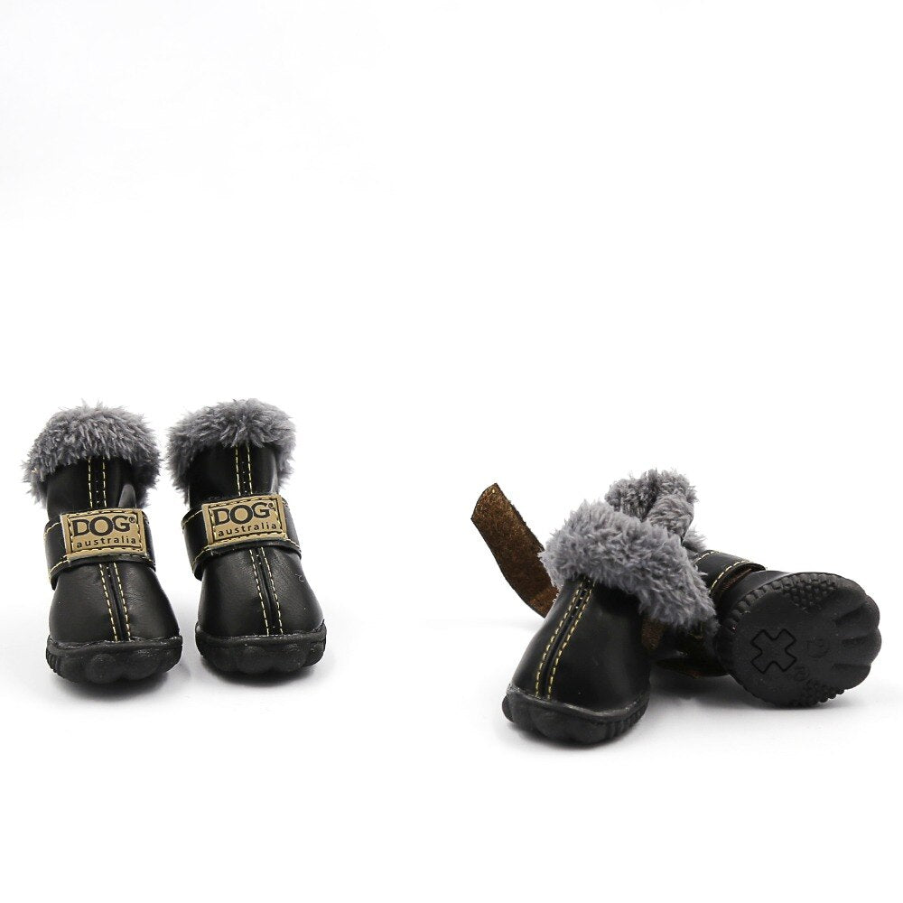 Dog Australia Waterproof Fleece-Lined Warm Dog Snow Boots - Tampa Home & Garden Store