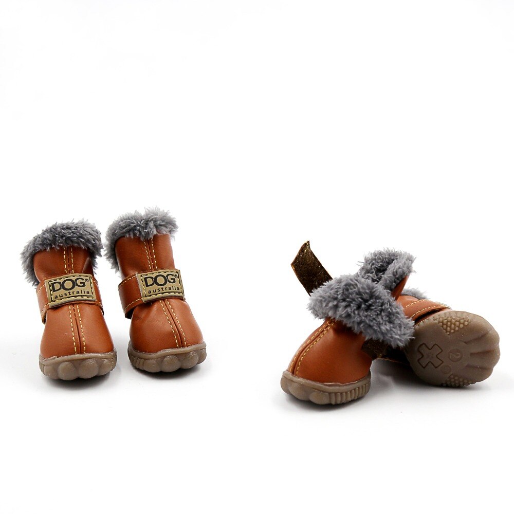 Dog Australia Waterproof Fleece-Lined Warm Dog Snow Boots - Tampa Home & Garden Store