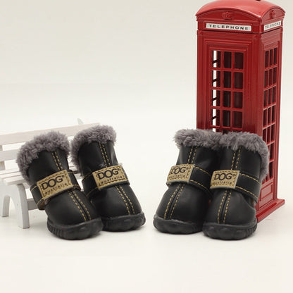 Dog Australia Waterproof Fleece-Lined Warm Dog Snow Boots - Tampa Home & Garden Store