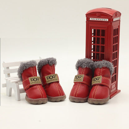 Dog Australia Waterproof Fleece-Lined Warm Dog Snow Boots - Tampa Home & Garden Store
