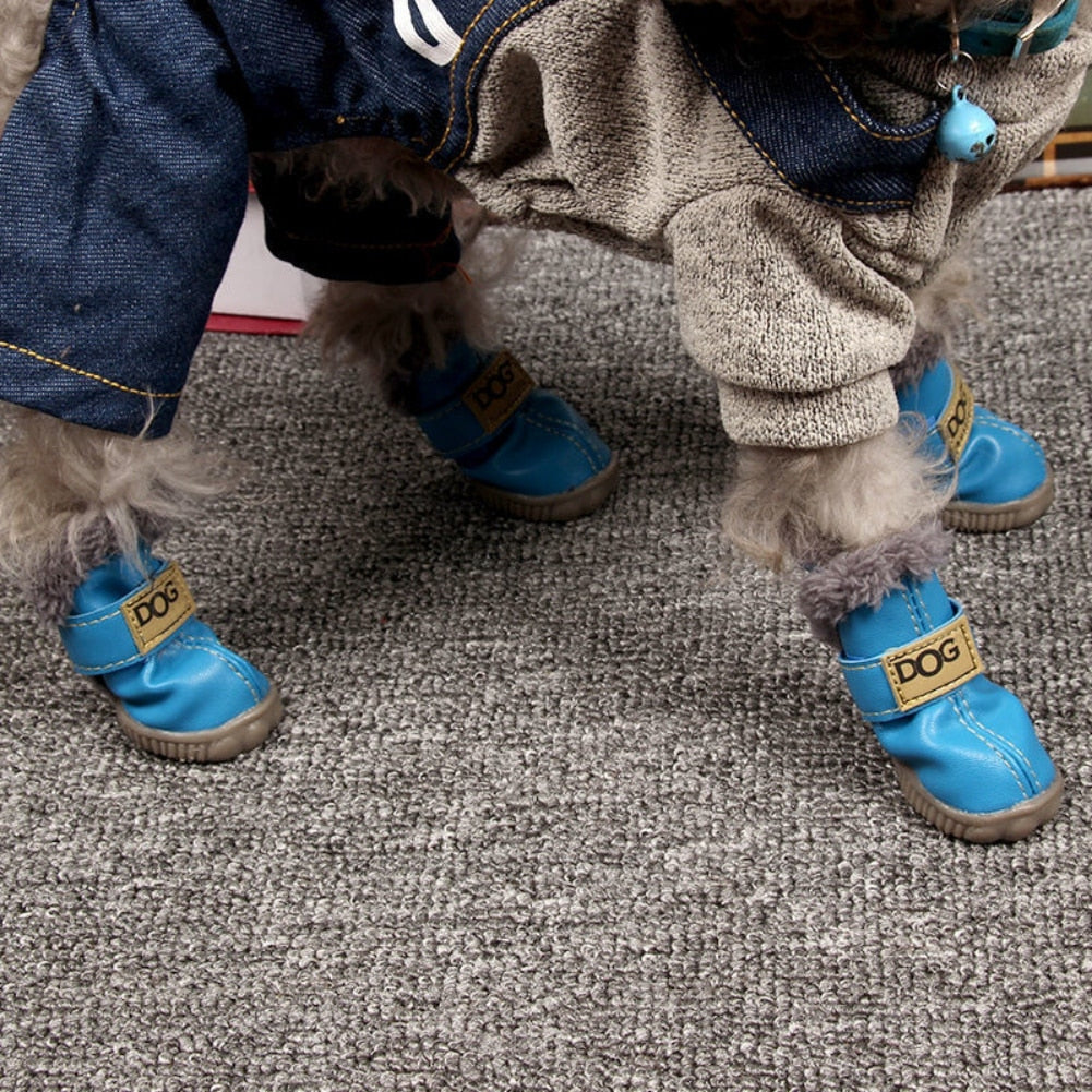 Dog Australia Waterproof Fleece-Lined Warm Dog Snow Boots - Tampa Home & Garden Store