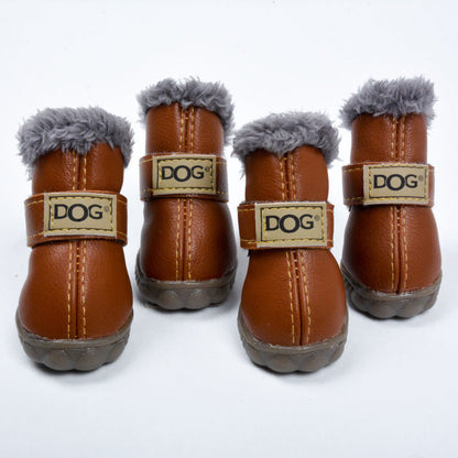 Dog Australia Waterproof Fleece-Lined Warm Dog Snow Boots - Tampa Home & Garden Store