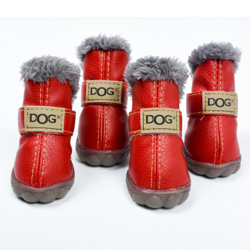 Dog Australia Waterproof Fleece-Lined Warm Dog Snow Boots - Tampa Home & Garden Store