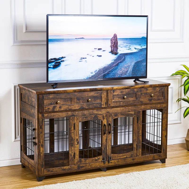 Dog Crate Furniture with Openable Partition - Tampa Home & Garden Store