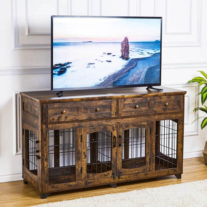 Dog Crate Furniture with Openable Partition - Tampa Home & Garden Store